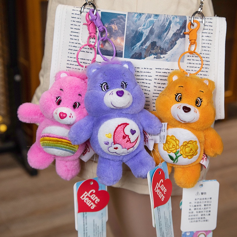 Rytanda Care Bear Plush Toy Care Bears Plushie Animals Plush Doll Toys Gấu Nhồi Bông Mềm Mại Treo Móc Khóa Trang Trí Xe Hơi