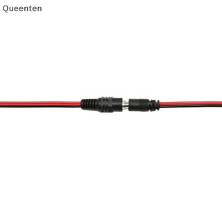 Queenten 5 Cái Nam + 5 Chiếc Nữ Jack Cáp Pigtail CCTV Bộ Chuyển Đổi Nguồn Cắm Kết Nối 12V 2.1x5.5mm QT