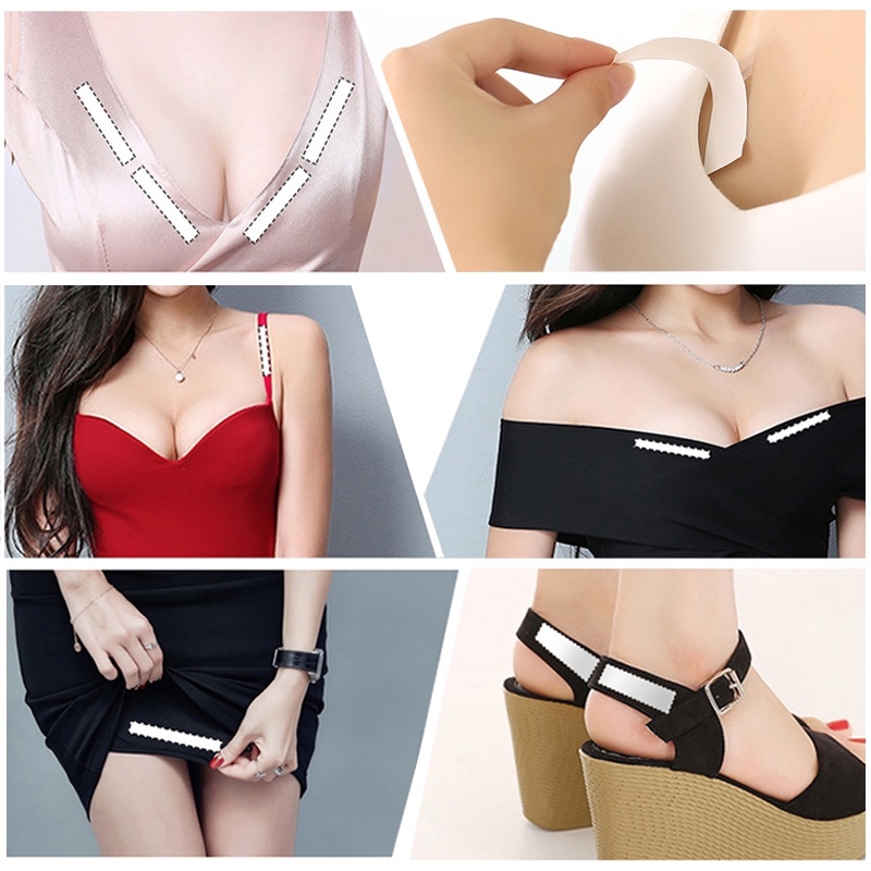 Cuộn Băng Keo Hai Mặt Trong Suốt 5M Chống Chói / Chống Bám Dính Đa Năng