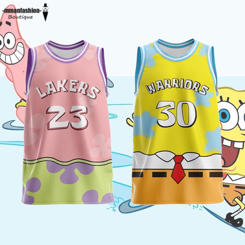 Áo Thun Hình SpongeBob SquarePants pie Hành Tinh Lớn Khô Nhanh Thoáng Khí Cho Nam Và Nữ