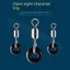 ESSENCEH 100 / 400 Miếng đệm kín, Bộ thước đo chỉ báo Vòng chữ O, Giun nóng Wacky Rig Bộ dụng cụ câu cá cắn cá