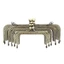 CAST Ví Khung Kiss Clasp, Túi Kim Loại Phần Cứng Ví Khóa Khung, Mini Vintage Túi Khóa DIY Thủ Công