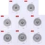 BTF 8 Chiếc Tròn Đổ Hạt Ban Cho DIY Vòng Tay Dây Chuyền Đính Hạt Trang Sức Làm