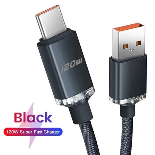 Cáp sạc siêu nhanh 120w type-c 6a cáp usb sạc nhanh cho xiaomi 12pro k50 67w cáp sạc nhanh cho xiaomi 11pro 66w bộ sạc nhanh