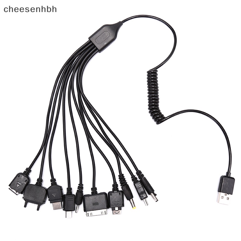 Cheesenhbh universal 10 in 1 multi-function cell phone game bộ sạc cáp sạc usb vn