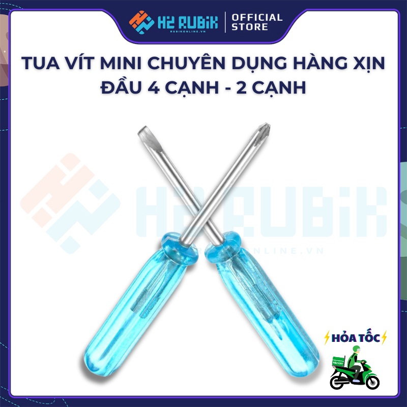 Tua vít mini Tô Vít chuyên dụng 2mm đầu 4 cạnh - 2 cạnh Thép Cứng H2 ...