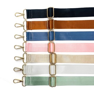 54in Handbag Shoulder Strap Adjustable Replacement Nylon Strap with Metal Hook