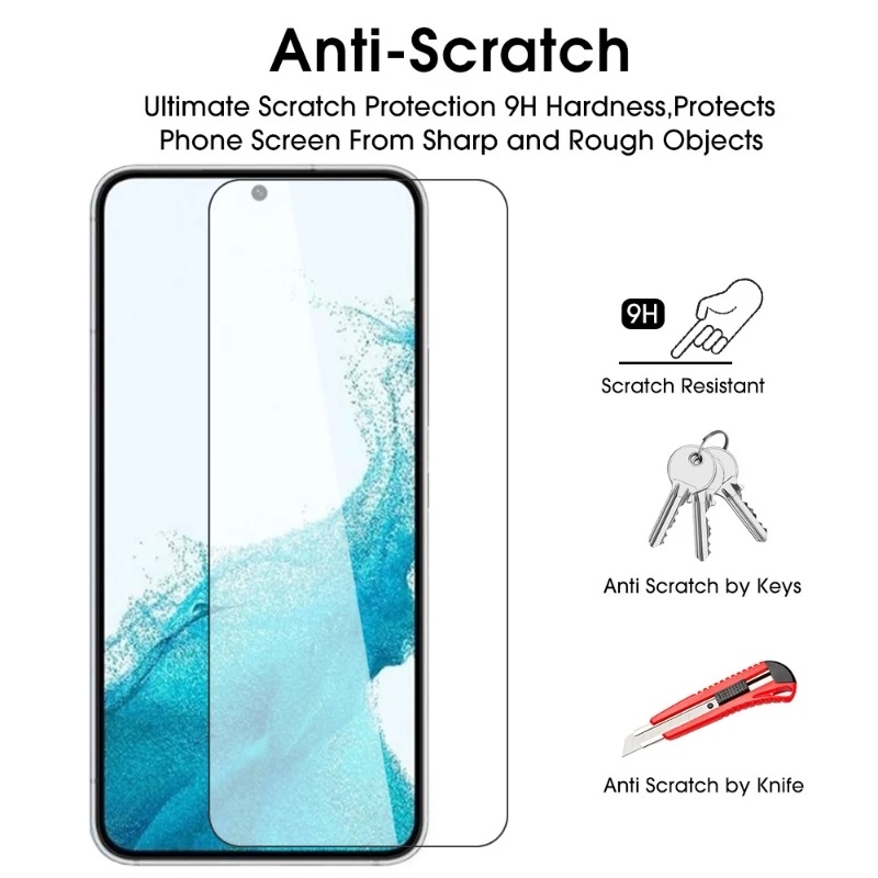 Kính cường lực bảo vệ toàn màn hình cho Samsung ss Galaxy S25 Edge S24 S23 S22 S21 S20 FE Plus Pro Note 20 S23+ S22+ S21+ 4G 5G 2025