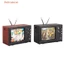 NRL 1Pc 1: 12 Nhà Búp Bê Thu Nhỏ Truyền Hình Vintage TV W / Hình Trang Trí Nội Thất