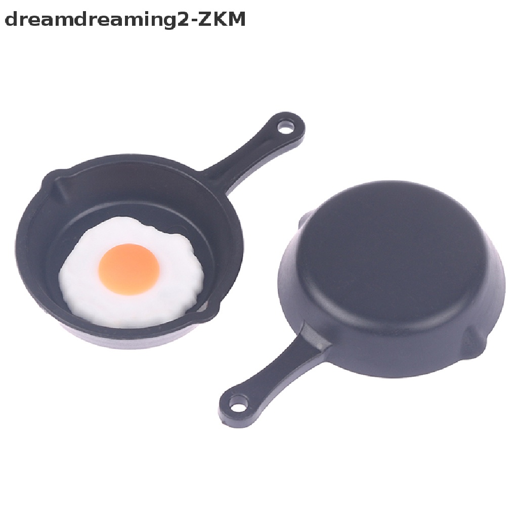 Chảo Chiên Trứng Mini Dành Cho Nhà Búp Bê 12th