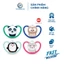 Bộ 2 Ti Giả NUK Space Silicone An Toàn dành cho bé 0-36m