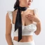 Khăn lụa satin nguyên chất dành cho nữ - Thắt lưng và túi dây đeo thời trang