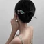 DELMER Hanfu Tóc Dính Khóa An Toàn Ngọc Tinh Tế Sườn Xám Xanh Retro Kiểu Tóc Thiết Kế Dụng Cụ Cổ Phong Cách Mũ