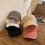 Mũ che mặt BORAGETE Snapback Chữ thêu mũ đuôi ngựa thông thường