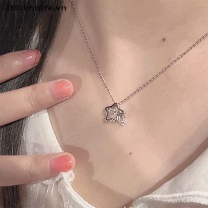 Vòng cổ Mặt Ngôi Sao Đính Đá Thời Trang Cho Nữ