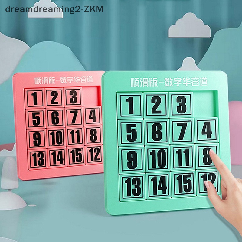 [Dreaming] Đồ Chơi Xếp Hình Số Trượt Theo Phương Pháp Montessori Cho Trẻ Em [zkm]