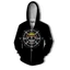 SY3 ONE PIECE Áo Khoác Luffy Gear Cosplay Unisex Top Dài Tay Dây Kéo Áo Khoác Thời Trang Anime Casual 3D Áo Khoác Ngoài Plus Kích Thước