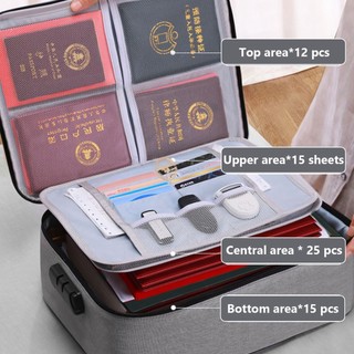 Túi Đựng Tài Liệu Nhiều Ngăn Sức Chứa Lớn Đa Năng Tiện Dụng