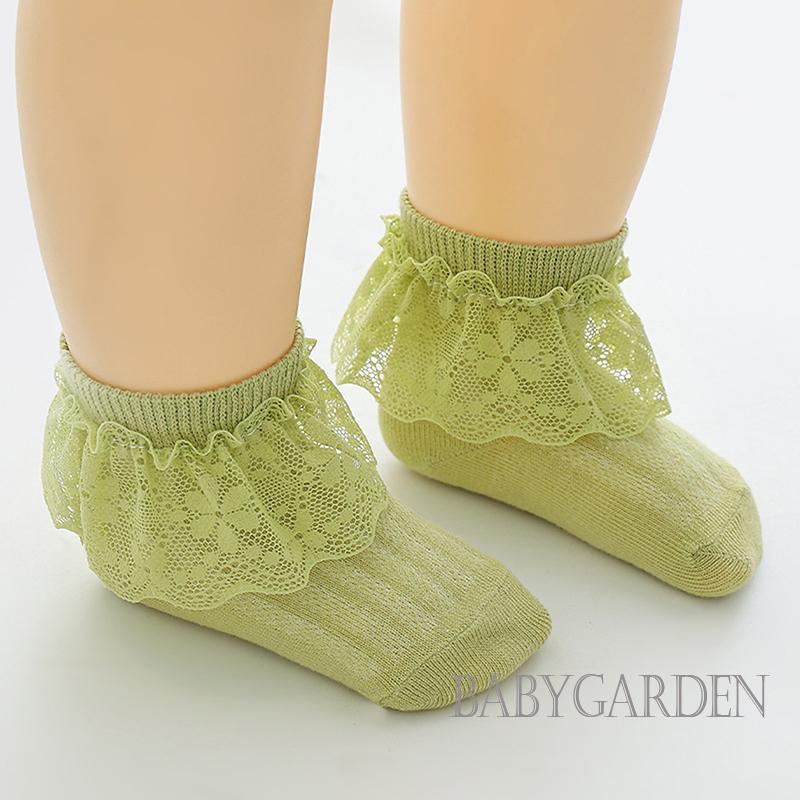 Đôi Vớ Thoáng Khí Dễ Thương Cho Bé Gái 0-12 Tuổi