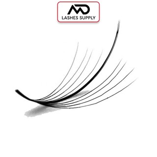 Mi fan LINE KATUN 9D độ cong C - CC - D, độ dày 0.5 - 1 hộp 1000 fan - dụng cụ nối mi