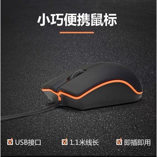 Chuột Máy Tính Có Dây USB M20 Mini Để Bàn Nhám Lff071
