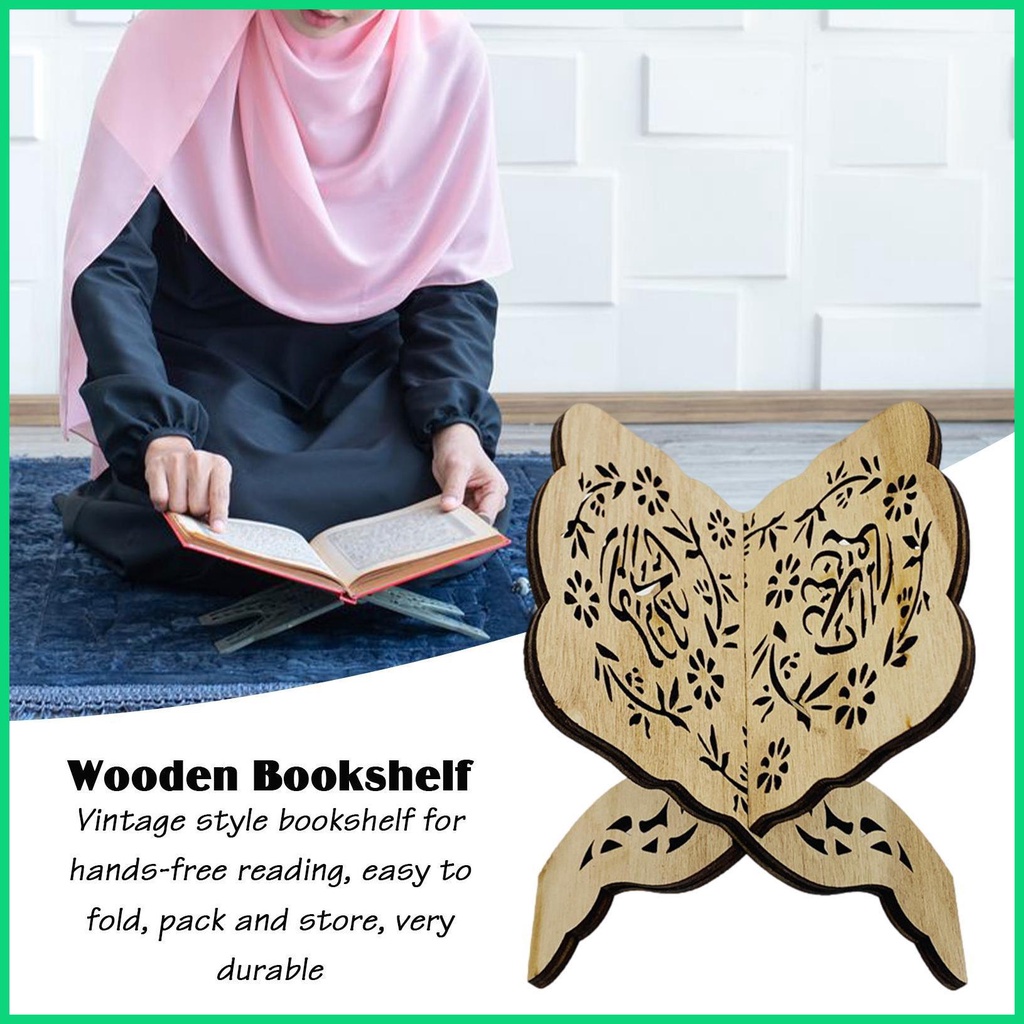 Giá Đỡ Sách Kinh Thánh Kuran Quran Koran Gấp Lại Được DIY