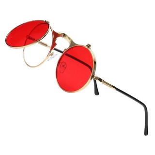 Kính râm hình tròn cổ điển với khả năng bảo vệ UV400, phù hợp cho cả nam và nữ