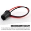 1pc t10 w5w 147 ổ cắm bóng đèn nêm ô tô / bộ chuyển đổi đầu nối dây mở rộng / đế giữ bóng đèn led / bộ phận chiếu sáng thuyền xe tải ô tô