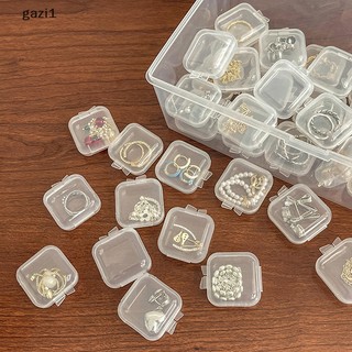 [gazi1] 10 Hộp Bảo Quản Hộp Nhựa Vuông Trong Suốt Hộp Đựng Trống Có Nắp Bao Bì Trang Sức Bảo Quản Cho Hạt Nhỏ Trang Sức Nút Tai Thuốc Hoặc Bất Kỳ Tiện Ích Thủ Công Nhỏ Bo