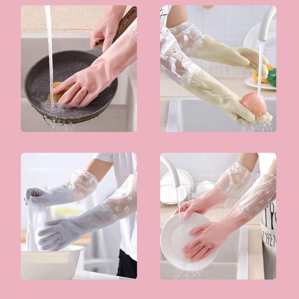 Dụng cụ làm sạch nhà bếp SLICELLIFE Găng tay làm sạch dày bền chống trượt