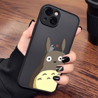 Ốp Điện Thoại Di Động Cảm Giác Da Mềm Chống Sốc Spirited Away Totoro No Face Man Cho Apple iPhone 14 13 12 11 PLUS PRO MAX MINI 6 6S 7 8 PLUS iPhone X XS XR X MAX SX MAX SE2020 SE2022