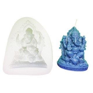 Khuôn silicone Làm Nến Hình Voi Xinh Xắn