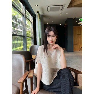 Bộ Áo Thun Tay Ngắn + Chân Váy Phong Cách king Friend Thời Trang Mùa Hè ~ miyake