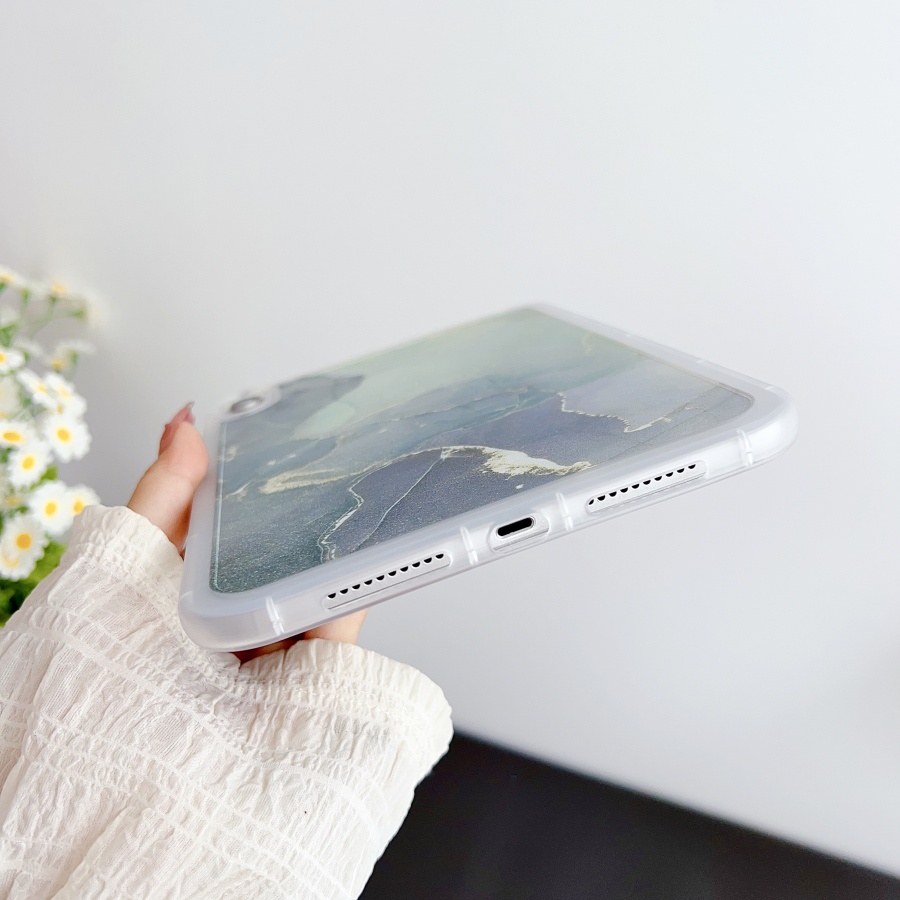 Ốp lưng họa tiết đá cẩm thạch mềm Tương thích với Apple IPad Mini4 mini5 Mini6 Mini7 IPad 5 6 7 8 9 10th 11th a16 Air11 Air4 Air5 10.9 "IPad10.2" Pro10.5 "Pro11 Cover