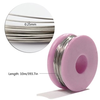 10M Cuttings Heating Wire 0.25mm Diameter Nichrome Wire Hot Cuttings Machine