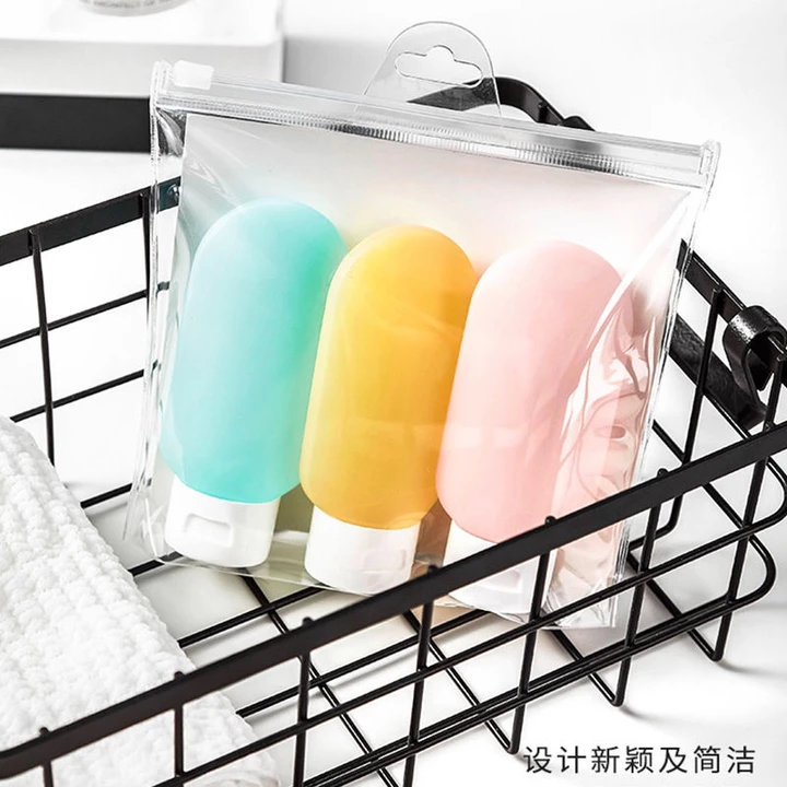 Chai đựng mỹ phẩm chai bóp mềm du lịch chai rỗng tiện dụng đựng dầu gội Gel tắm mỹ phẩm/chai chia mỹ phẩm du lịch