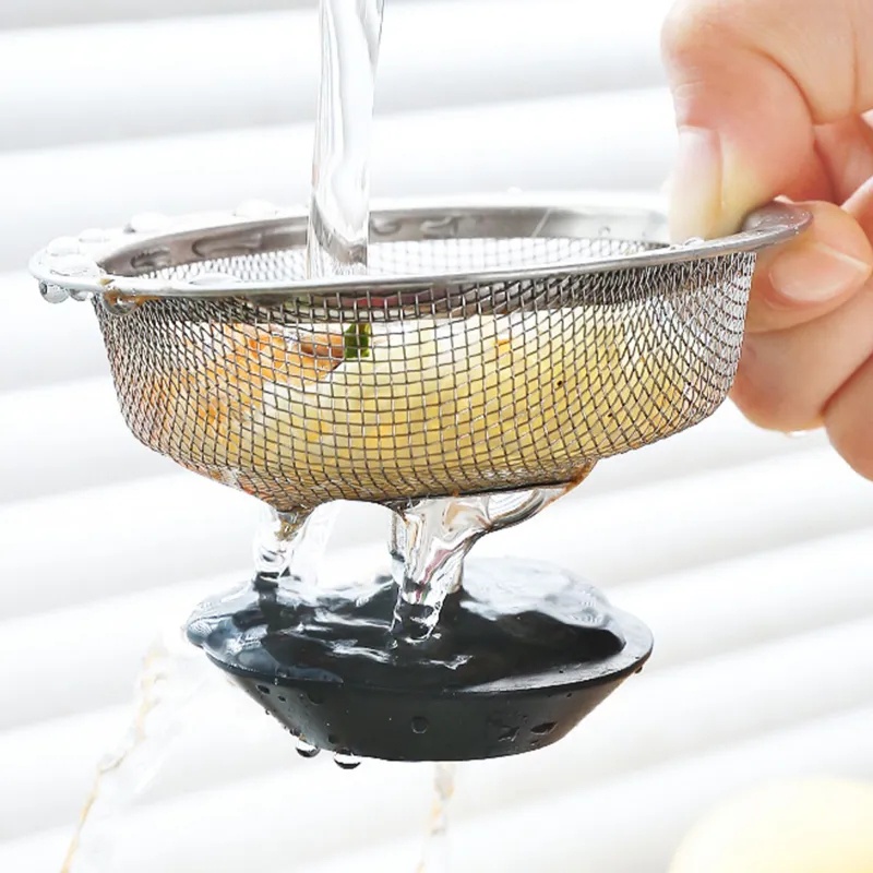 Lưới Lọc Rác / Cống Thoát Nước Bồn Rửa Chén / Phòng Tắm Bằng Thép Không Gỉ / Thay Thế Tiện Dụng