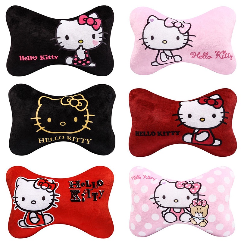 Gối Kê Cổ Gắn Ghế Ngồi Xe Hơi Họa Tiết Hoạt Hình hello Kitty Dễ Thương ...
