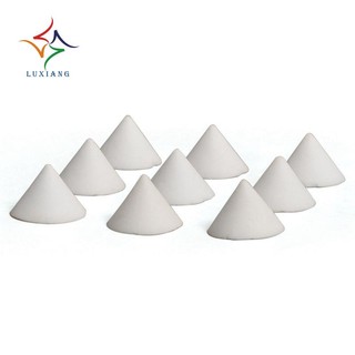 30 cái lò nung gốm móng tay di chuyển gốm chịu lửa hỗ trợ móng tay dụng cụ gốm chống tái sử dụng