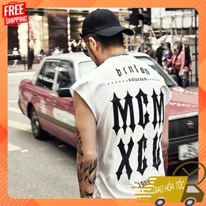 Áo thun Tanktop Cổ tròn MCM - Who will be ICVCVNI Unisex Menwear Cotton