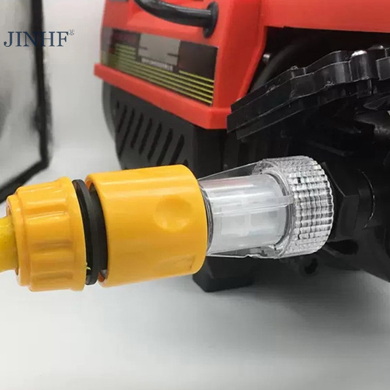 Jinhf 1pc3 / 4 "đầu nối nhanh nước trong vườn máy rửa xe máy bơm lọc đa năng nóng
