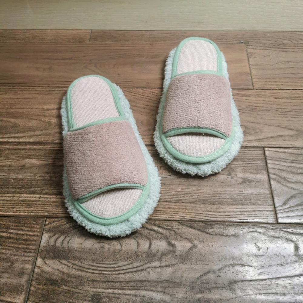 Dép lau nhà bằng sợi nhỏ FEDAOG Dép lau nhà tiện lợi Sàn có thể tháo rời Làm sạch đánh bóng lười biếng