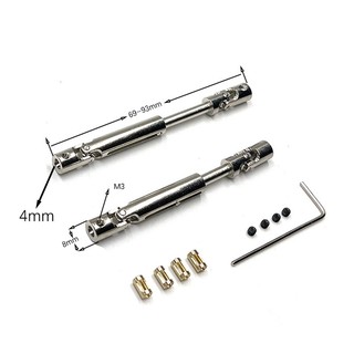 Trục Lái Kim Loại mn78 3mm Sang 4mm Cho mn78 mn-78 mn 78 1 / 12 rc
