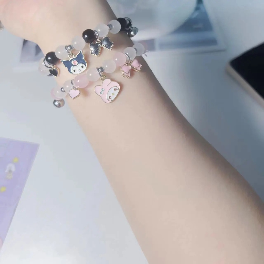 Phim hoạt hình Giai điệu Vòng tay cặp đôi từ tính Dễ thương Vòng tay người bạn đơn giản Quà tặng sinh nhật