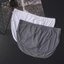 Quần Lót Boxer Lưng Thấp Bằng Lụa Lạnh Có Thể Tháo Rời Cho Nam1