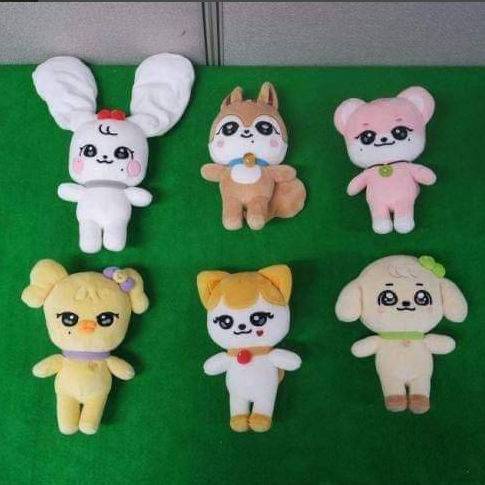 PS1 IVE Cherry Minive Sang Trọng Búp Bê Quà Tặng Cho Bé Gái Hoạt Hình WONYUUNG YUJIN GAEUL LIZ LEESEO rei Đồ Chơi Nhồi Bông Cho Trẻ Em SP1