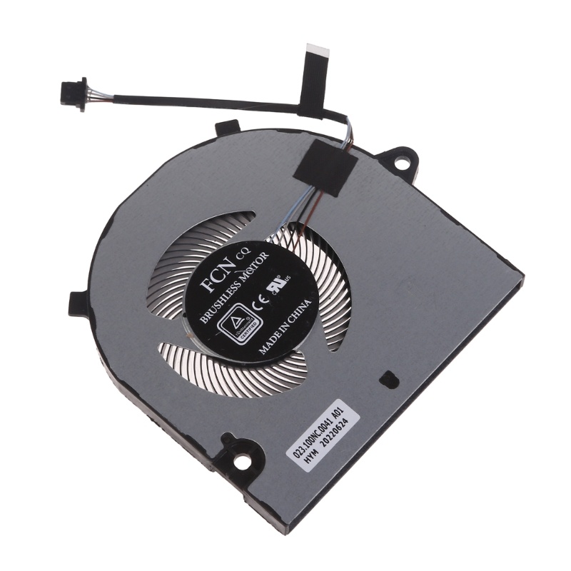 Quạt làm mát máy tính xách tay mặt trăng Bộ tản nhiệt máy tính xách tay cơ khí cho Dell Latitude 3420 3520 E3420 E3520 5V 0 39A 4pin CPU Làm mát Fa