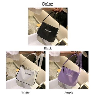 Túi xách ALLGIFT, Túi đeo vai nhỏ dung tích lớn bằng Nylon, ly hợp cổ điển dành cho nữ