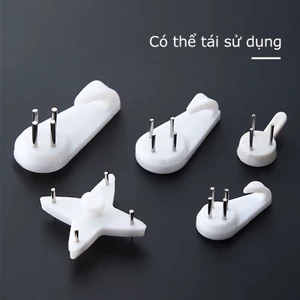 Combo 10 dinh ba chân đinh treo ảnh đinh đóng tường không cần khoan tường (nhiều cỡ) SUNNY DAY