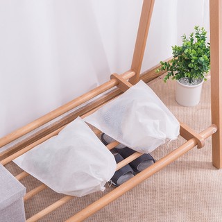 Combo 10 Túi Vải Đựng Giày Dép Du Lịch Dây Rút Size Lớn SUNNY DAY